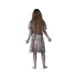 Disfraz de Niña Poseída Infantil para Halloween - Niña 7-9 Años, Vestido Gris Disfraz de Niña Poseída Infantil para Halloween - Niña 7-9 Años, Vestido Gris