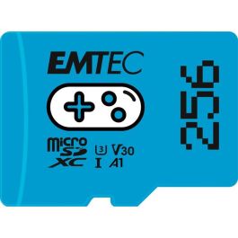EMTEC Tarjeta de Memoria microSDXC 256GB UHS-I U3 V30 A1, ideal para Gaming
