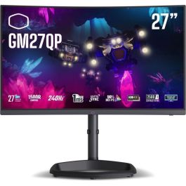 Cooler Master GM27QP Monitor Curvo Gaming 27" QHD 240 Hz Panel VA 1 ms Altura Ajustable Precio: 225.68999981. SKU: B1ECYHDAPV
