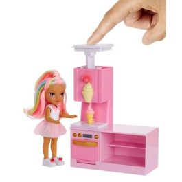 Set de juego rainbow high little dessert. tienda de dulces con kit de pasteleria con una muñeca exclusiva 20,3x29,20x13,46 cm Set de juego rainbow high little dessert. tienda de dulces con kit de pasteleria con una muñeca exclusiva 20,3x29,20x13,46 cm