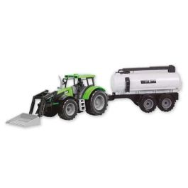 Tractor con remolque 52x9x7,5cm - modelos surtidos
