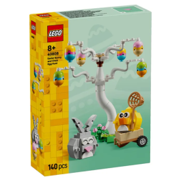 LEGO 40808 Conejo de Pascua Juguete de Construcción con 2 Animales Multicolor - Juego