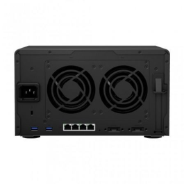 Synology DiskStation DS1621+ servidor de almacenamiento NAS Escritorio Ryzen Embedded V1500B 4 GB DDR4 0 TB DiskStation Manager Negro Synology DiskStation DS1621+ servidor de almacenamiento NAS Escritorio Ryzen Embedded V1500B 4 GB DDR4 0 TB DiskStation Manager Negro