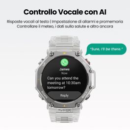 Amazfit T-Rex 3 Haze Gray W2322GL6N Reloj Inteligente