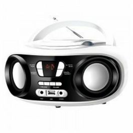 Radio CD MP3 BRIGMTON W-501-B FM USB 3W x 2 Blanco Radio CD MP3 BRIGMTON W-501-B FM USB 3W x 2 Blanco