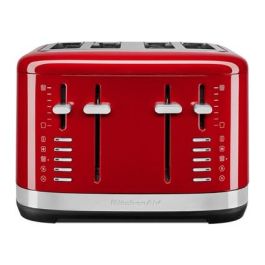 Kitchenaid Tostadora Metálica 4 Ranuras Roja, 7 Niveles de Tueste, Estilo Elegante Precio: 189.4999997. SKU: B1DLGGF3YD