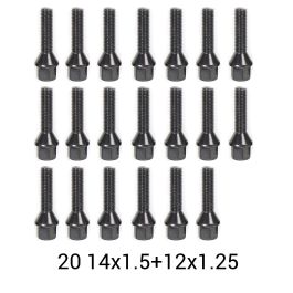 Omp Speed OMPS08622001 Separadores de Rueda Aluminio Negro 20mm 5x110 CB 65.1 Tornillos Cónicos M12x1.25 M14x1.5 para Alfa Romeo Fiat Omp Speed OMPS08622001 Separadores de Rueda Aluminio Negro 20mm 5x110 CB 65.1 Tornillos Cónicos M12x1.25 M14x1.5 para Alfa Romeo Fiat