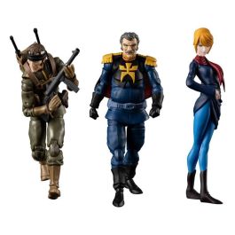 Megahouse Figuras G.M.G Mobile Suit Gundam - Pack con Figuras y Vehículo, 10 cm Megahouse Figuras G.M.G Mobile Suit Gundam - Pack con Figuras y Vehículo, 10 cm