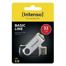 Memoria USB INTENSO Basic Line 32 GB Negro Plata 32 GB Memoria USB Precio: 8.49999953. SKU: S0200521
