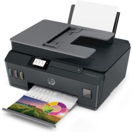 HP Smart Tank Plus 570 Impresora Multifunción Inalámbrica Color con Tanque de Tinta, A4, ADF, WiFi, 4800x1200 DPI, 11 ppm, Negro/Gris