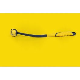 Gloria Play And Run Lanzador de Pelotas Confort Pro S para Perros Activos Gris-Amarillo 46 cm - Herramienta de Ejercicio Interactivo