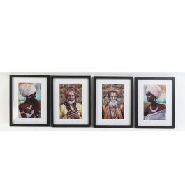 DKD Home Decor Cuadros Decorativos Colonial Étnico Madera y Ps Multicolor 45x35x2.5cm - Pack 4 Unidades Surtidas Precio: 20.32074. SKU: B1AJN7SVEW