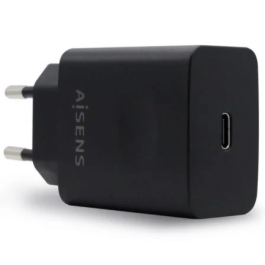 Aisens Cargador USB-C PD3.0 20W Negro 1 Puerto 1xUSB-C para Móviles, Tablets y Consolas Precio: 4.49999968. SKU: B158HWJN3J