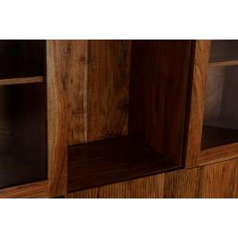 DKD Home Decor Vitrina Colonial Marron Negro 145 x 162 x 40 cm