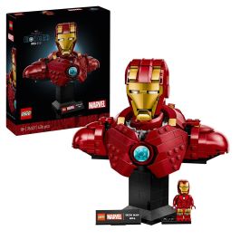 LEGO 76327 Busto de Iron Man Mk4 Marvel, Set de Construcción para Exposición de 436 Piezas Coleccionable, Edad Recomendada +18 Años Precio: 62.98999971. SKU: B15SV2BC7P