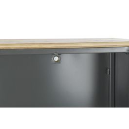 DKD Home Decor Estantería Loft Industrial con 2 Puertas y 2 Estantes de Metal y Madera, Gris Natural 79x39x133 cm DKD Home Decor Estantería Loft Industrial con 2 Puertas y 2 Estantes de Metal y Madera, Gris Natural 79x39x133 cm