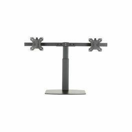 Ewent EW1538 Soporte de Mesa para 2 Monitores hasta 27 Pulgadas, Resorte de Gas, Ajuste Ergonómico, Gestión de Cables