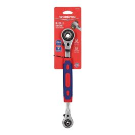 Llave carraca vaso múltiple 8en1, 8-10-12-13-14-17-19-21 mm Llave carraca vaso múltiple 8en1, 8-10-12-13-14-17-19-21 mm