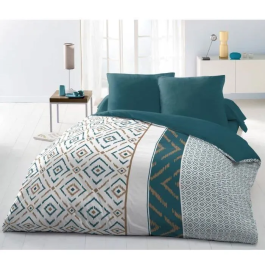 Home Linge Passion Funda Nórdica Microfibra ETHNO 220x240cm y 2 Fundas Almohada 63x63cm Duck Blue Precio: 31.50000018. SKU: S7176126