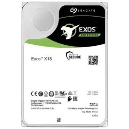 Seagate ST16000NM004J Exos X18 16TB 7200RPM 256MB Disco Duro Interno Enterprise