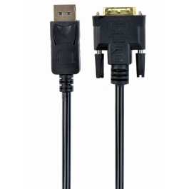 Gembird CC-DPM-DVIM-6 adaptador de cable de vídeo DisplayPort a DVI 1,8m Negro Precio: 10.50000006. SKU: S0223389