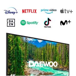 Daewoo D65DM54UAMS TV 65 Pulgadas LED 4K UHD Android Smart TV, HDR10, Dolby Vision, Dolby Atmos, Bluetooth Daewoo D65DM54UAMS TV 65 Pulgadas LED 4K UHD Android Smart TV, HDR10, Dolby Vision, Dolby Atmos, Bluetooth