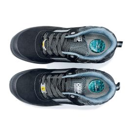 Omp Zapatillas de Trabajo Seguridad S3 SRC ESD Pro Urban Negro Gris OMPS90023601 Talla 36