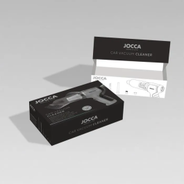 Jocca Aspiradora de Coche JOC8435253585578, 2000 mAh, 2 Velocidades, Gris