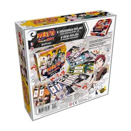 Naruto Ninja Arena Genin Juego de Mesa Expansion Rock Lee Tenten Hinata Kiba Temari Gaara Naruto Sasuke Sakura Shikamaru