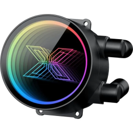 Xigmatek Fenix II 360 - Sistema de refrigeración líquida AIO ARGB con 3 ventiladores de 120 mm para CPU Intel/AMD