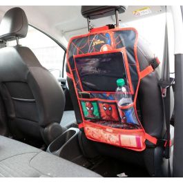 Spider-Man Organizador Coche CZ10274 para Niños con Bolsillos para Tablet