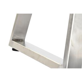 DKD Home Decor Mesa Centro Moderna para Salón Negra, de 120 cm de Ancho x 60 cm de Fondo x 44 cm de Alto, fabricada en MDF y Acero