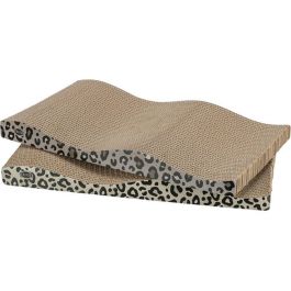 Rascador para Gatos Trixie Marrón Crema Cartón 44 x 6 x 25 cm (2 Piezas)