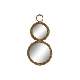 Espejo de pared DKD Home Decor 41 x 2 x 83 cm Cristal Natural Marrón Tropical Precio: 34.95000058. SKU: S3029581