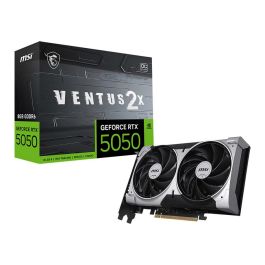 MSI GeForce RTX 5050 VENTUS 2X OC Tarjeta Gráfica NVIDIA 8 GB GDDR6 Precio: 353.88999954. SKU: B17MB7Y42M