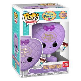 FUNKO Figura POP Polly Pocket - Polly Pocket Heart - Figura de Vinilo Coleccionable de 9cm en Caja Regalo
