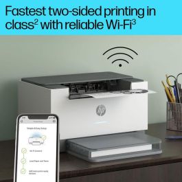 HP Impresora Láser Monocromo LaserJet M209Dw con Wi-Fi y Dúplex Automático, 30 ppm, Compacta para Hogar y Pequeña Oficina