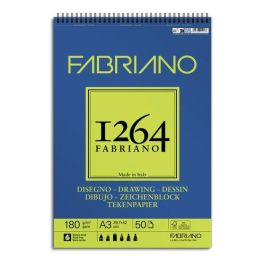 Bloc De Dibujo Fabriano 1264 Drawing Con Espiral Grano Natural A3 180G 50H Precio: 15.49999984. SKU: B1HRHM5TJ9