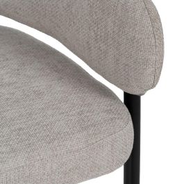 Silla Gris Tejido-Metal Contract 60 X 57 X 79 cm