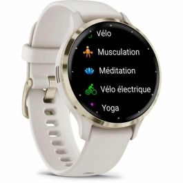 Garmin GAR1701774319527 Reloj GPS Conectado Venu 3S 30,4mm (1.2) Acero Gris, Caja Gris Oscuro y Correa Silicona Gris Oscuro