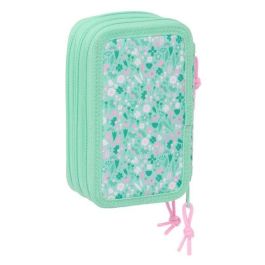 Safta Plumier Triple 37 Pcs "Cuore" 12,5x19,5x5,5 cm