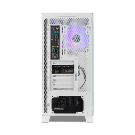 NOX Hummer Glock Midi Tower Blanca Caja PC Semitorre Cristal Templado Gaming