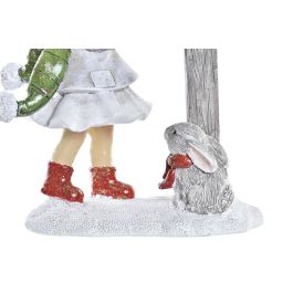DKD Home Decor Figura de Navidad Tradicional Niña Resina Blanco Rojo Verde 6x13.5x11.5 cm Pack 2 Unidades DKD Home Decor Figura de Navidad Tradicional Niña Resina Blanco Rojo Verde 6x13.5x11.5 cm Pack 2 Unidades