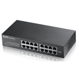 Zyxel GS1100-16 Switch 16 Puertos Gigabit Ethernet No Administrado Montaje Rack 32 Gbit/s