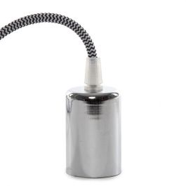 Pendel E27 Cable 1000 X 0,75Mm Tela - Rosetón [SC-MPL014]