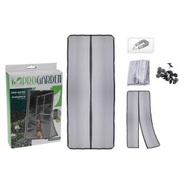 Ipae Progarden Mosquitera magnética 100x210cm (2 hojas de 50x210cm) negra