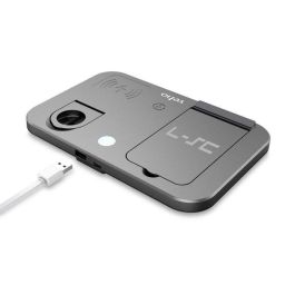 Veho The DS-7 Qi Wireless universal multi-charging station has a compact foldable design. Veho The DS-7 Qi Wireless universal multi-charging station has a compact foldable design.