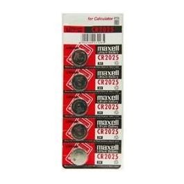 Maxell Pilas Planas De Litio 3 V - Cr2025 -Pack 5- Precio: 2.50000036. SKU: S0208013