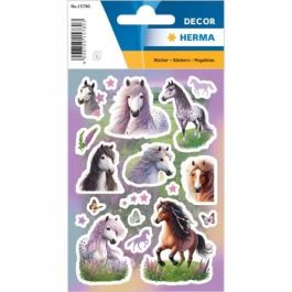HERMA 15780 Pegatinas de papel autoadhesivas Horse World con diseño de animales multicolor - 18 piezas Precio: 12.89000053. SKU: B16BVAQKJ3