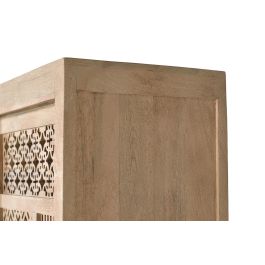 Giner y Colomer Vitrina Madera de Teca y Metal Natural 170x140x40 cm